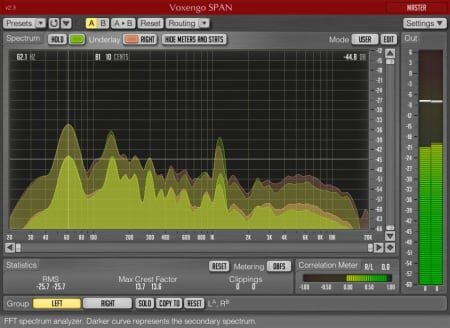 SPAN by Voxengo - Plugins (VST, AU) | Splice